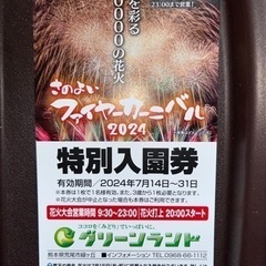 グリーンランド入場券10枚10名様