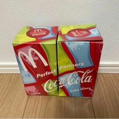 未使用 コカコーラ マック マクド 限定グラス ピンク珍品 