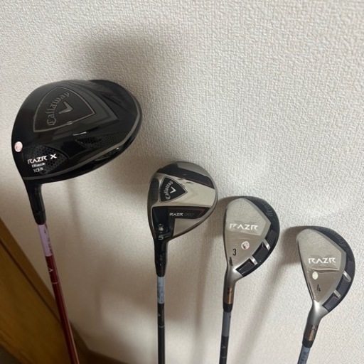 左利き レフティ　RAZR キャロウェイ メンズ ゴルフ アイアンセット Callaway キャロウェイ メンズゴルフセット レフティ RAZR Xシリーズ