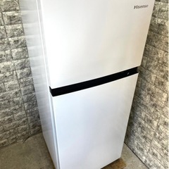 【おまとめ】大阪送料無料★3か月保障付き★冷蔵庫★2022年★ハイセンス★２ドア★HR-B12E2W★R-173 /  洗濯機★2020年★ハイアール★5.5kg★JW-C55D★S-259