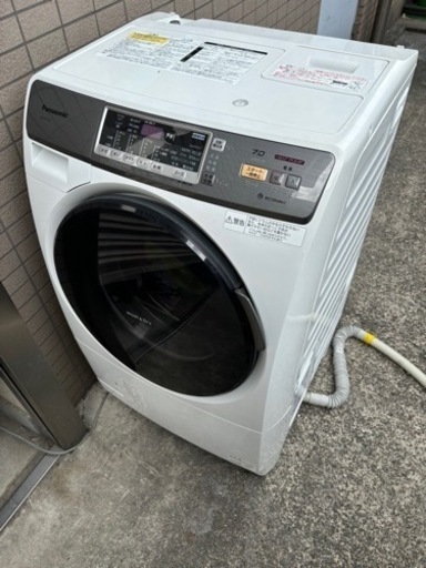 【取引中】【ヒートポンプ新品・分解洗浄済み】パナソニックドラム式 2015年式  NA-VH310L 洗濯7kg 乾燥 3.5kg 分解洗浄と消耗部品、ヒートポンプユニット新品交換済み　無料配達設置行います(条件あり) Panasonic プチドラム　ヒートポンプ式洗濯乾燥機