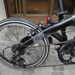 折りたたみ自転車 20インチ シマノ製6段変速 NEXTYLE NX-FB001 52Tギア Vブレーキ