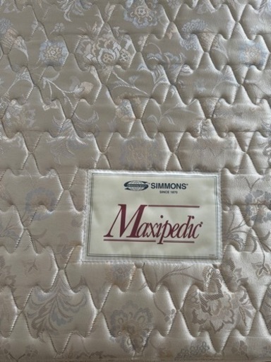 値下げ対応可能 シモンズ ベッド2個セット シングル セミダブル