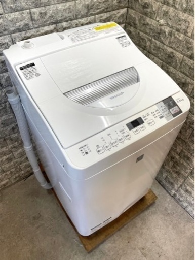 【２点おまとめ】大阪送料無料★3か月保障付き★①洗濯機★シャープ★5.5kg★ES-T5E4-KW★S-129 ②冷蔵庫★NTR-149WA★R-63