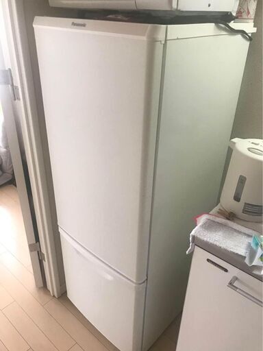 冷蔵庫 Panasonic Refrigerator 168L NR-BW14DJ-W
