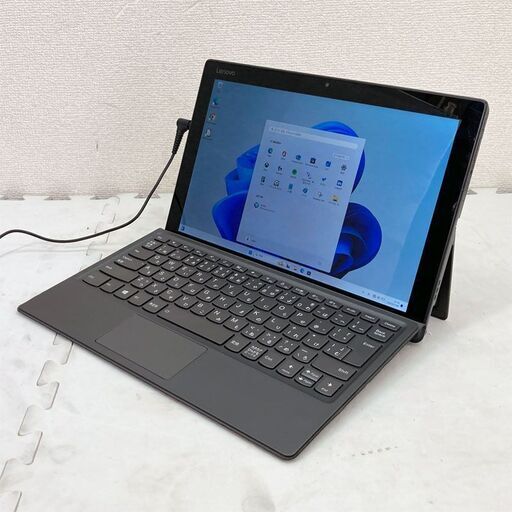 週末特価！ Windows11 12.2型 IPSタッチスクリーン ★ Lenovo Miix 520-12IKB Core i5-8250U(1.6G/4コア) メモリ8GB SSD256GB(MVMe)