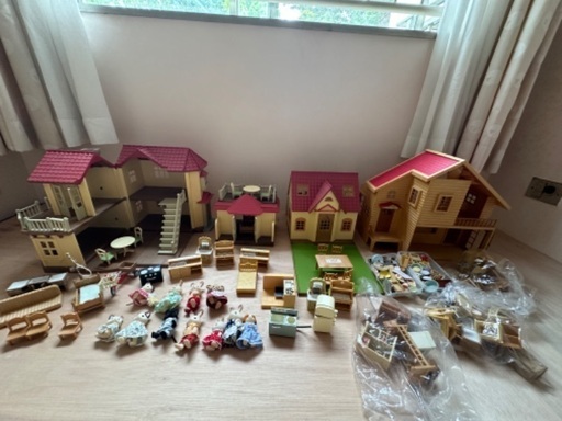 ままごと Sylvanian families set