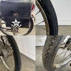 628(S)★岐阜発　△ツノダ/YOUNG GT△20インチ/昭和レトロ/5段変速/サイドバック付き/走行確認/自転車/サビ有り/現状品　R6.6/28★