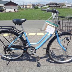 SOUTERNPORT　２６インチ　外装6段　軽快車　ママチャリ...