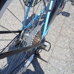 SOUTERNPORT　２６インチ　外装6段　軽快車　ママチャリ　水色/黒【229】