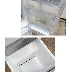 8/2 終 日立 ノンフロン冷凍冷蔵庫 RL-154JA 2ドア 154L 右開き ホワイト 動作確認済み  2019年製 24g菊NS