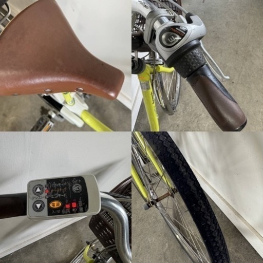 629(S)★岐阜発　△Panasonic Lithium vivi DX /電動アシスト自転車△26インチ/3段変速/防犯有り/充電器無/バッテリー8.9Ah/現状品　R6.6/28 629(S)☆岐阜発 △Panasonic Lithium vivi DX /電動アシスト自転車△26