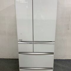 三菱 置けるスマート大容量 6ドア冷凍冷蔵庫 600L 自動製氷 2020年製