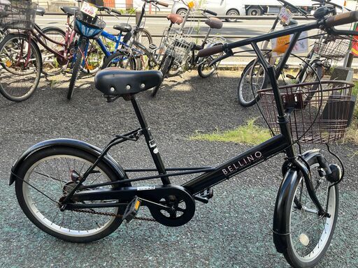 リサイクルショップどりーむ天保山店 No1265 自転車 20インチ 黒色 