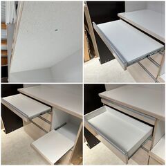 受付終了】配送設置無料♬大川家具 横幅117cm ミディアムワイドサイズ 