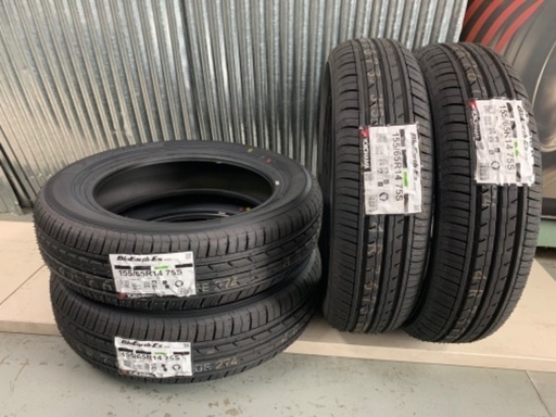 工賃込!ヨコハマ BluEarth-Es ES32 155/65R14 75S サマータイヤ 4本 工賃込!ヨコハマ BluEarth-Es ES32 155/65R14 75S サマータイヤ 4本