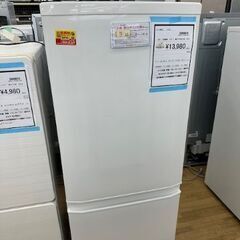 【ドリーム川西店御来店限定】 三菱 冷蔵庫 MR-P15ED-KW 146 2019年製 動作確認／クリーニング済み 【200128125560137】 ドリーム川西店御来店限定】 三菱 冷蔵庫 MR-P15ED-KW 146 2019年製 動作