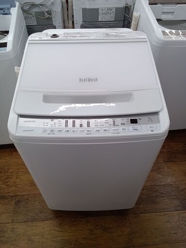 ★ジモティ割あり★ HITACHI 洗濯機 8kg 21年製 動作確認／クリーニング済み MT1613
