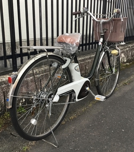 整備済＞パナソニック・26インチ電動アシスト自転車・アルフィット