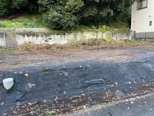 宅地跡の土　残土　黒土　埋立