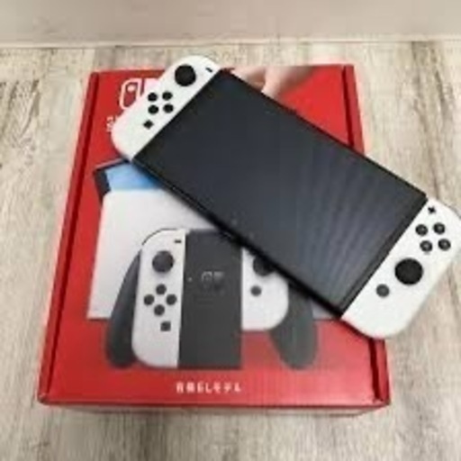Switch 有機ELモデル白　ソフト付き