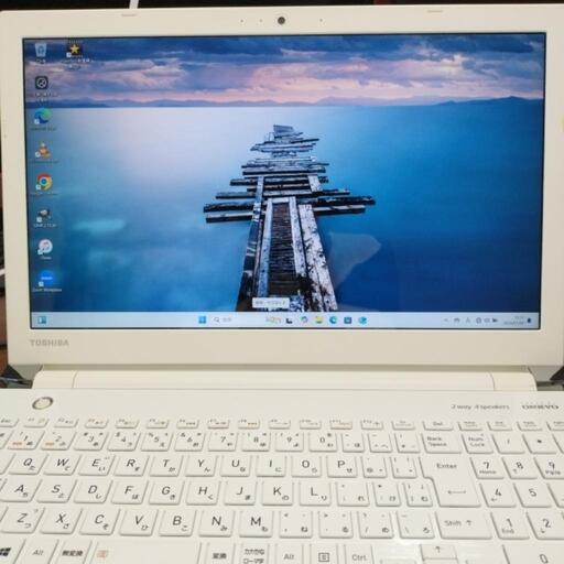 【成約 7/15 9時 お渡し予定】東芝 Dynabook SSD ノートパソコン Windows11 Office
