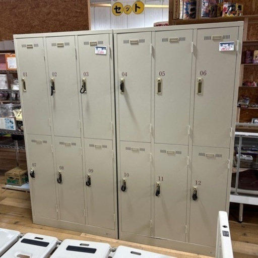鍵付きロッカー　オフィス用家具 事務用品　収納　1台20,000円