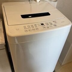 洗濯機 アイリス IAW-T451 2022　G36115
