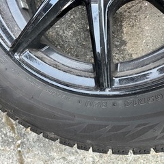 ホイール付きスタッドレスタイヤ4本セット　ブリザックVRX2175/65R14