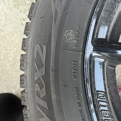 ホイール付きスタッドレスタイヤ4本セット　ブリザックVRX2175/65R14
