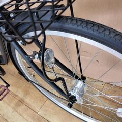 受渡し完了しました] 新車 26インチ オートライト 6段変速 つや消し黒 