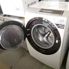 日立 2020年製 ドラム式洗濯乾燥機 洗濯11kg/乾燥6kg BD-SX110E 左