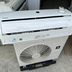 【動作保証あり】SHARP シャープ 2019年 2.2kw 6畳用 冷暖房ルームエアコン AY-J22S ③【管理KR493】