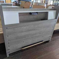 【Ｂ品】2段ベッド　ナチュラル色とグレージュ色　現品限り39800円