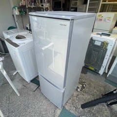 【リサイクルサービス八光】2020年製　シャープ  冷蔵庫 （167L・つけかえどっちもドア） 2ドア シルバー系 SJ-D17F-S リサイクルサービス八光】2020年製 シャープ 冷蔵庫 （167L・つけかえ
