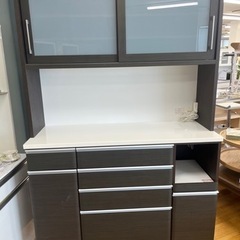 N678☆ニトリ製☆レンジボード☆食器棚☆カップボード☆幅1400mm