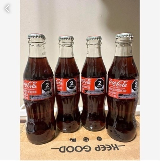 メキシコ限定コーラ！瓶4本セット