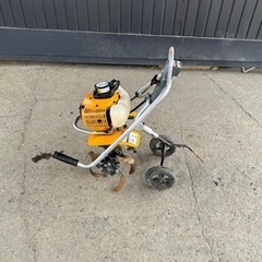 632★岐阜発　実働 / リョービ △ RYOBI / 小型管理機 / 混合ガソリン / 耕運機 △ RCVK-4200 / 農業機械 / 家庭菜園 / 現状品　R6.6/8★