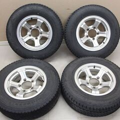 ジムニー ホイール付きタイヤ 195/80R15 21年製 スタッドレス (T1540syxY) アイスガード SUV G075 【新品】ジムニーシエラ/ジムニーノマド用