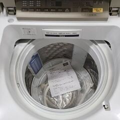 J7193 ★1か月保証付★　Panasonic　パナソニック　8.0kg洗濯機　NA-FA80H3　シャンパン　2016年製 動作確認、クリーニング済み　【リユースのサカイ柏店】参考価格73,210円