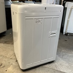 K2407-206 パナソニック 全自動電気洗濯機 5.0kg NA-F50BE6 2019年製 動作確認済 キズ汚れ有り
