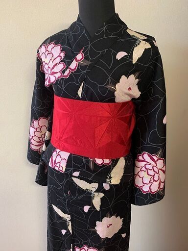 浴衣☆新品☆紫陽花☆山本寛斎 小さかっ