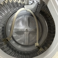 2407-211 シャープ 全自動電気洗濯機 ES-GE6E-T 6.0kg 2021年製 動作確認済 キズ汚れ有り