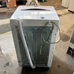 2407-211 シャープ 全自動電気洗濯機 ES-GE6E-T 6.0kg 2021年製 動作確認済 キズ汚れ有り