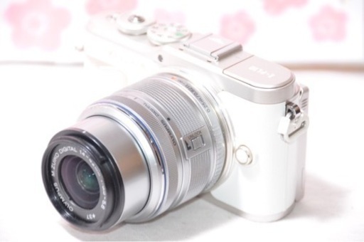 オリンパス★OLYMPUS PEN E-PL10 ホワイト/自撮り/Wi-Fi