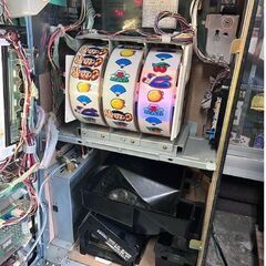 パチスロ実機 花火百景 4号機 コイン必要 アルゼ ドアキー・設定キー 付 ARUZE 動作OK! スロット☆ 札幌市 白石店   