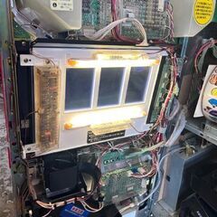 パチスロ実機 花火百景 4号機 コイン必要 アルゼ ドアキー・設定キー 付 ARUZE 動作OK! スロット☆ 札幌市 白石店   