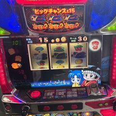 パチスロ実機 花火百景 4号機 コイン必要 アルゼ ドアキー・設定キー 付 ARUZE 動作OK! スロット☆ 札幌市 白石店   