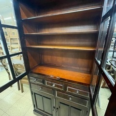 北海道民芸家具 カップボード 食器棚 ダイニング収納