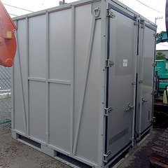 【ご成約】アルミコンテナBOX  倉庫　物置 ご成約】アルミコンテナBOX 倉庫 物置